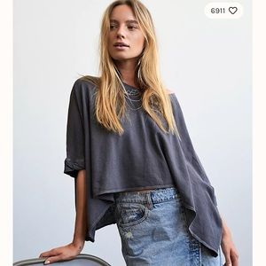 Free people/ we the free cc tee.